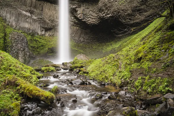 Spring waterfall — Stock Photo, Image