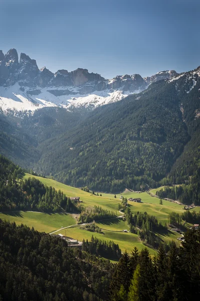 Tiroler landschap, Noord-Italië — Stockfoto