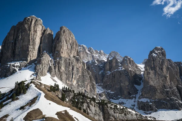 Dolomite mountains, Tyrolean region of Italy — Stock Photo, Image