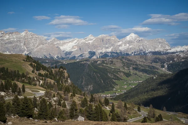 Montañas Dolomitas, región tirolesa de Italia — Foto de Stock