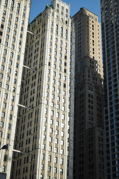 고층 빌딩, 맨하탄, 뉴욕 시티 — 스톡 사진