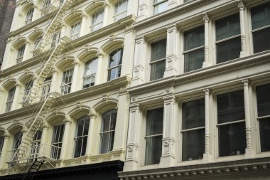 New York'un Soho bölgesinde tarihi binalar