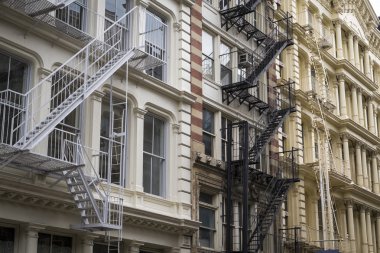 New York'un Soho bölgesinde tarihi binalar