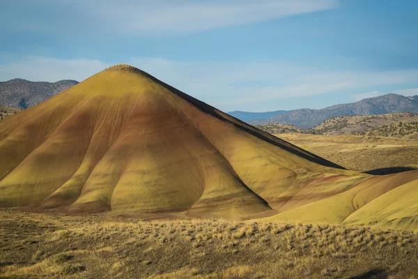 Pouštní tvarů a barev, malované hills, oregon — Stock fotografie