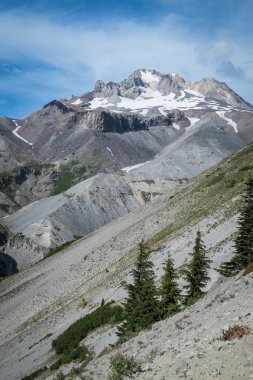 kayalık yamaçlarda mt. Hood, oregon