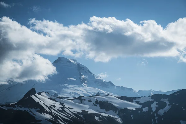 Snowcapped mount baker, grzbiet ptarmigan, washington state cascad — Zdjęcie stockowe