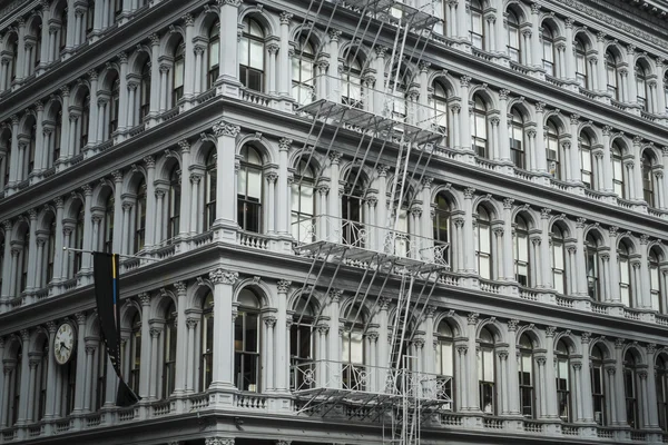 Historische Gebäude im New Yorker Stadtteil Soho — Stockfoto