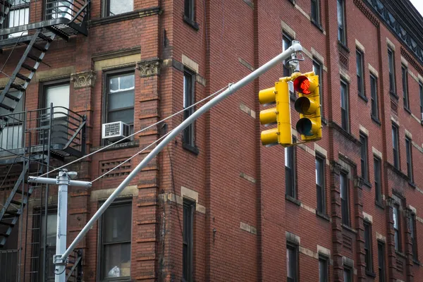 Edificio de apartamentos, Manhattan, Nueva York — Foto de Stock