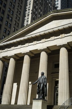 heykeli george washington, federal hall, new york city