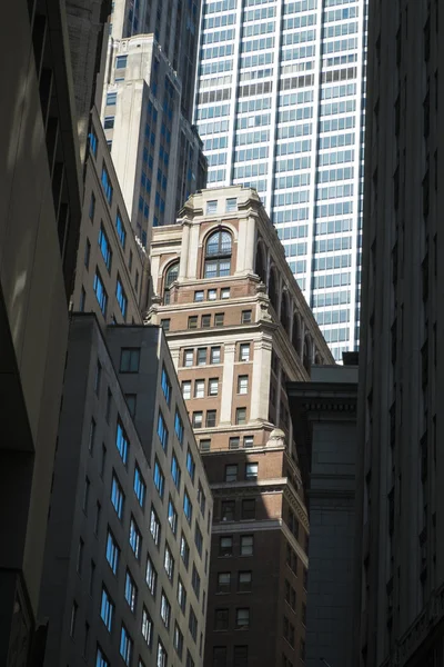 Gebäude im Finanzdistrikt, New York City — Stockfoto