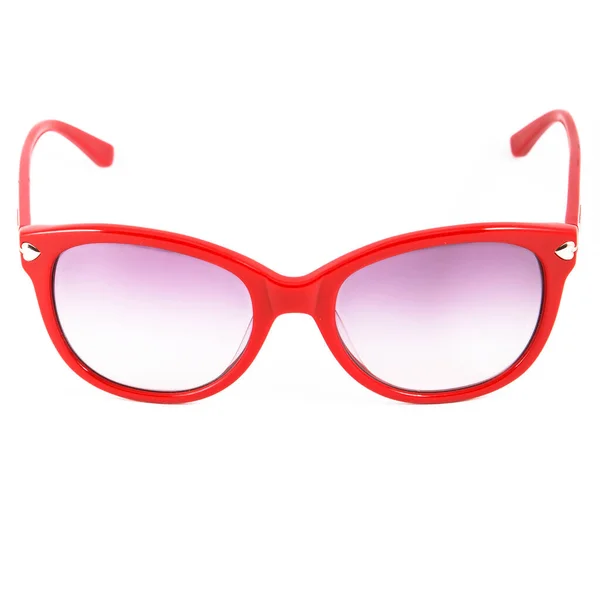 Lunettes Soleil Lunettes Pour Vision Dans Les Montures Rouges Montures — Photo