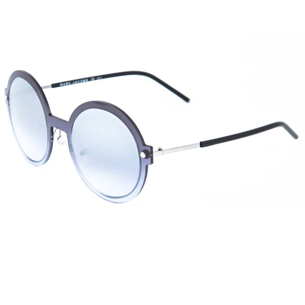 Μπλε Γυαλιά Ηλίου Λευκό Φόντο Γυαλιά Ηλίου Και Γυαλιά Για — Φωτογραφία Αρχείου