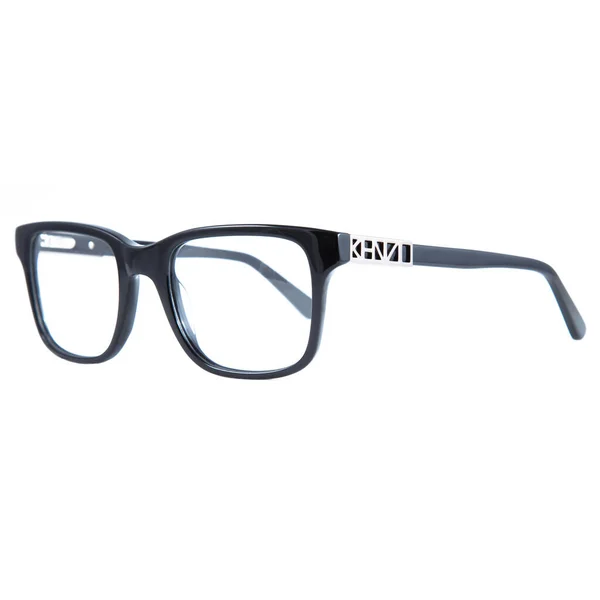 Frames Glasses Blue White Background Eyeglasses Blue Frames — стоковое фото