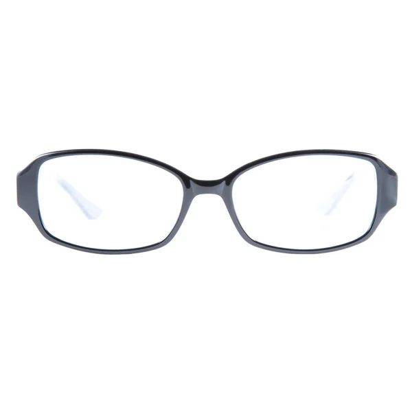 Frames Glasses Blue White Background Eyeglasses Blue Frames — Stock Fotó