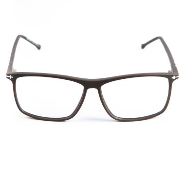 Beyaz arka planda gözlük çerçeveleri. Beyaz arkaplandaki çerçeveli gözlükleri şık yap.