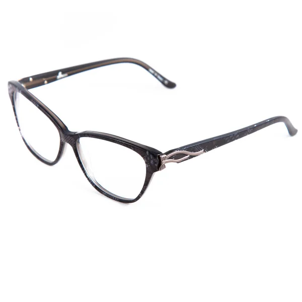 Eyeglass Frames White Background Stylish Framed Glasses White Background — Stock Photo, Image