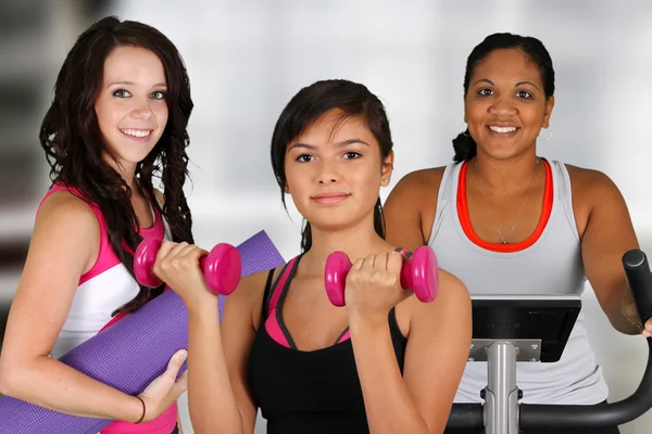 Group Working Out — Stock Photo, Image