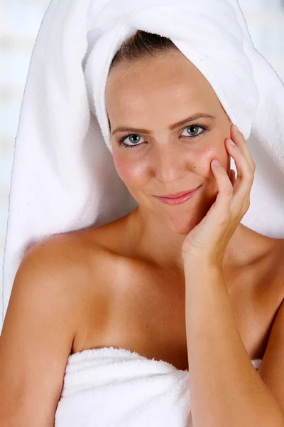 Woman At Spa — Stock Photo, Image