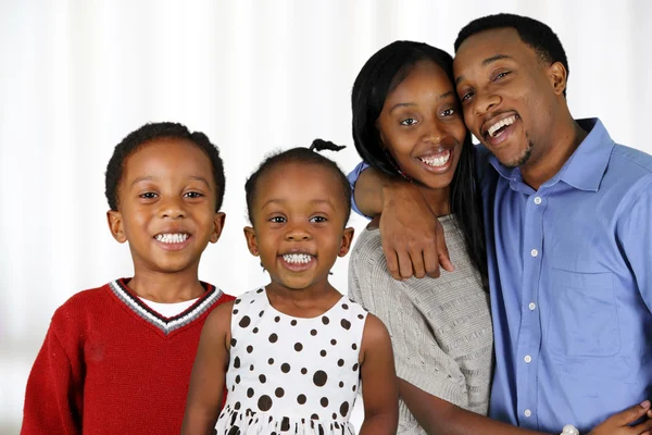 Famiglia afroamericana — Foto Stock