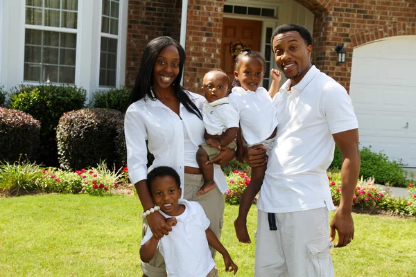 Famiglia afroamericana — Foto Stock