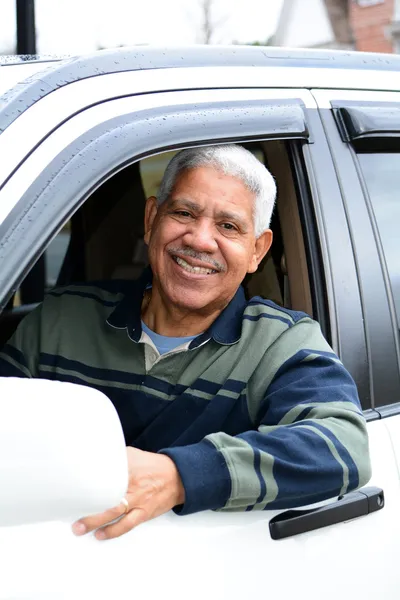 Carro de condução — Fotografia de Stock