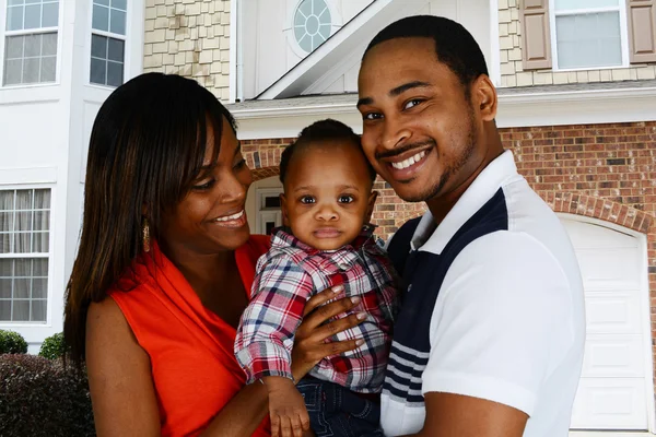 Familia afroamericana Imagen De Stock