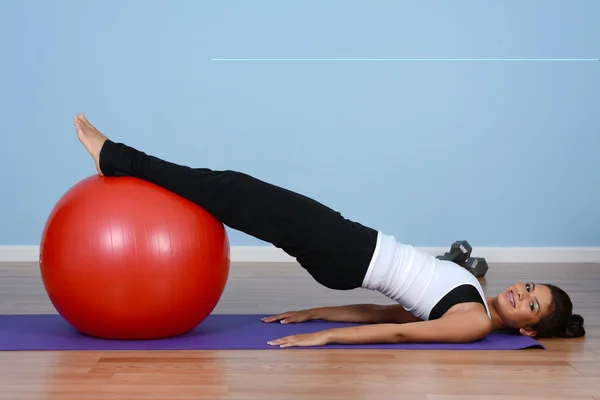 Teenager Stretching — Stock Photo, Image