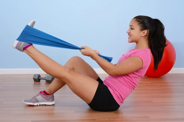 Allenamento per adolescenti — Foto Stock