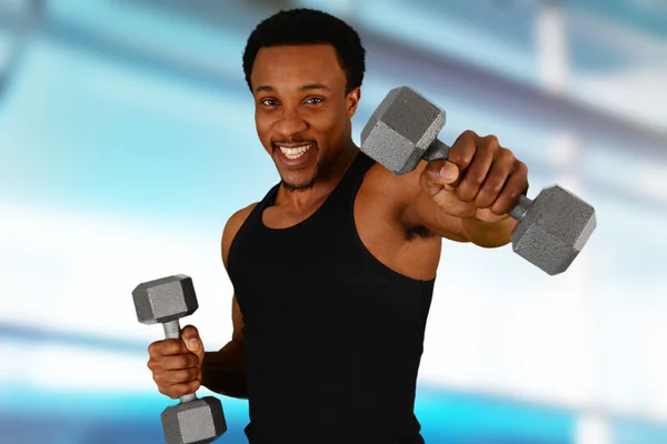 Man Working Out — Stock Photo, Image