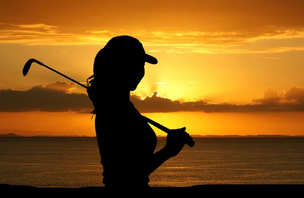 Golfista — Fotografia de Stock
