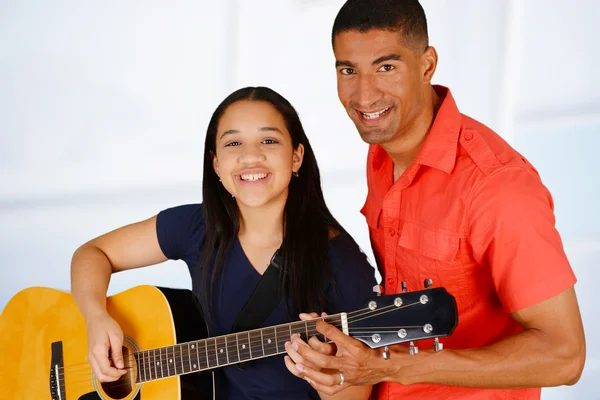 Teen Guitar Player — Stock Photo, Image