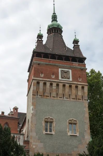 Zamek Vajdahunyad w Budapeszcie — Zdjęcie stockowe