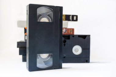 VHS cassetes