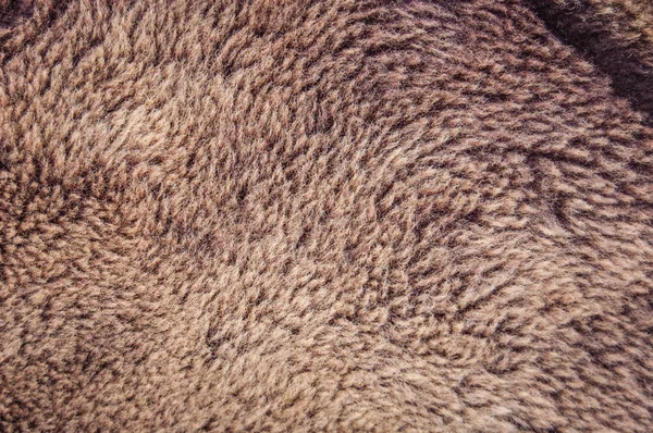 茶色の毛皮の背景 — ストック写真