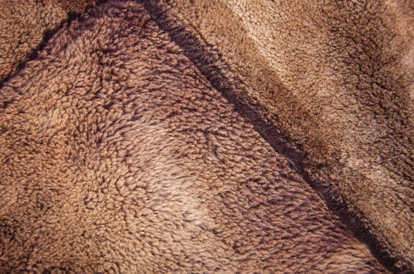 Brown fur background — Stock Photo, Image