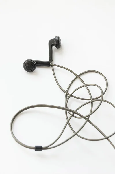 Auriculares sobre fondo blanco — Foto de Stock