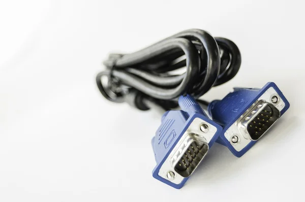 Počítačové kabely — Stock fotografie
