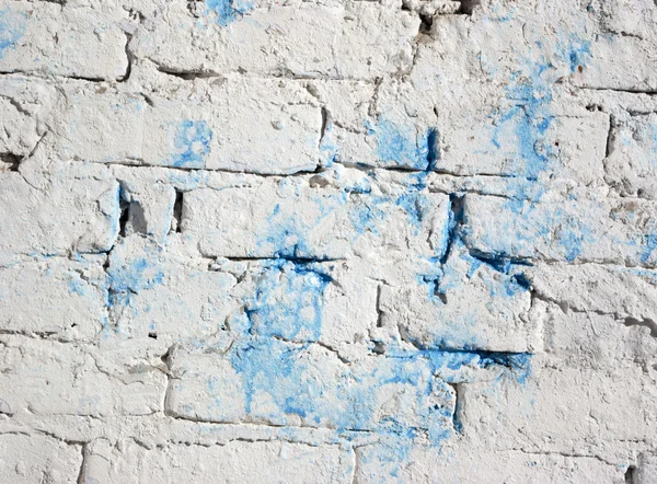 Brick white wall — Stock Photo, Image