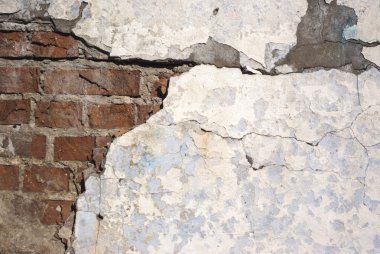 Eski tuğla duvar