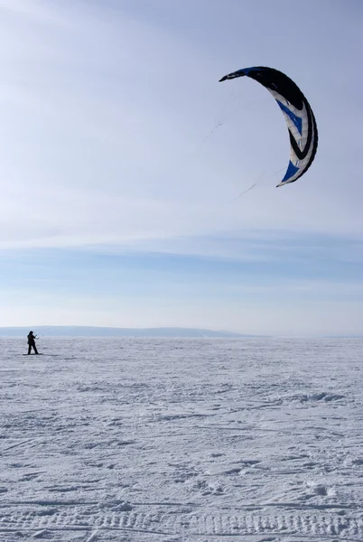 Zimní kite — Stock fotografie