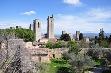 san gimignano Panoraması