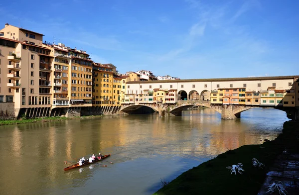 Ponte Vecchio i Florens — Stockfoto
