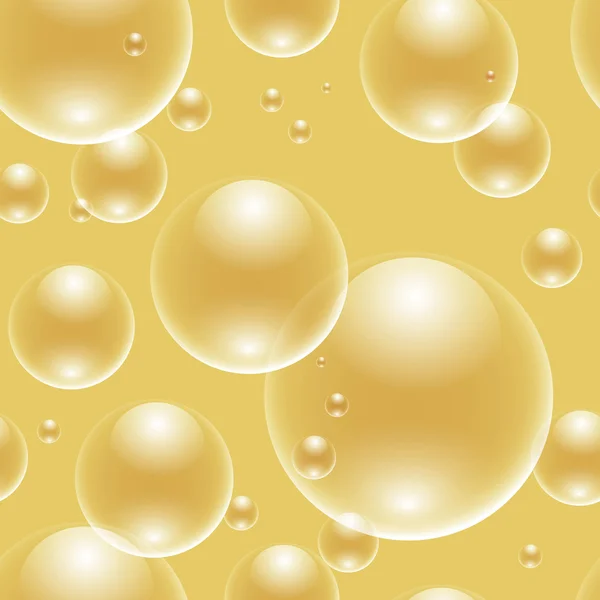 Seamless bubbles — Stock Vector