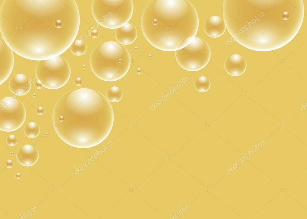 Golden bubbles background Stock Vector Image by ©Lutya #12591150
