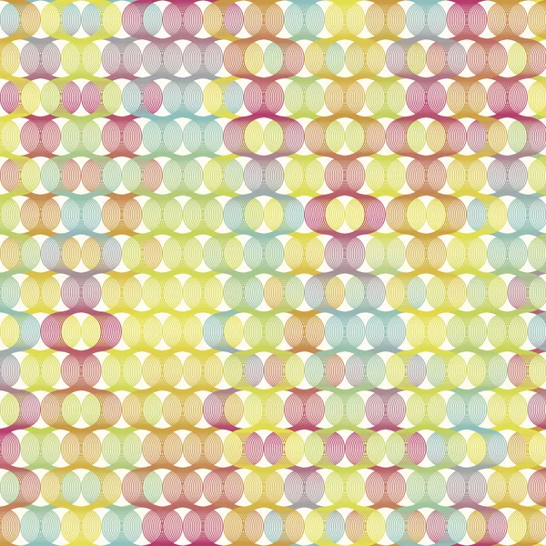 Coloridas líneas geométricas patrón de fondo sin costuras — Vector de stock