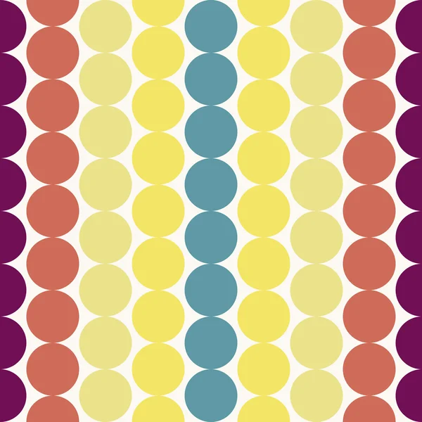 Fichier Eps10. Modèle rétro géométrique sans couture — Image vectorielle