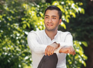 Genç adam.