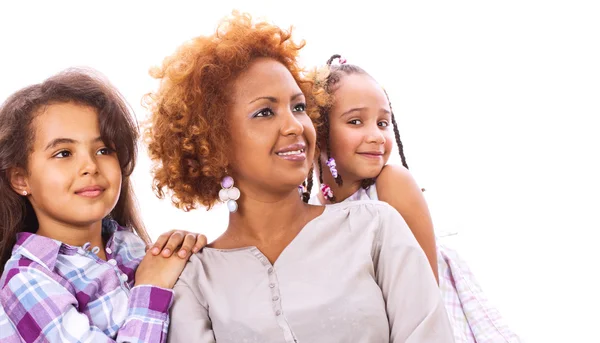 Mother with daughters — Stock Photo, Image