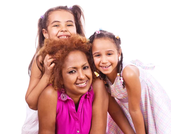 Madre con hijas — Foto de Stock