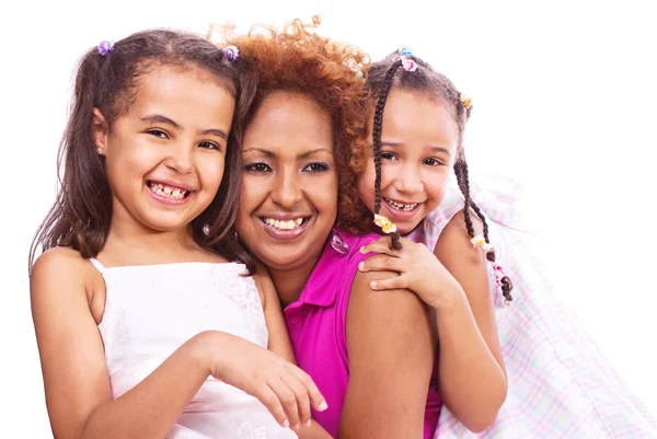 Mother with daughters — Stock Photo, Image